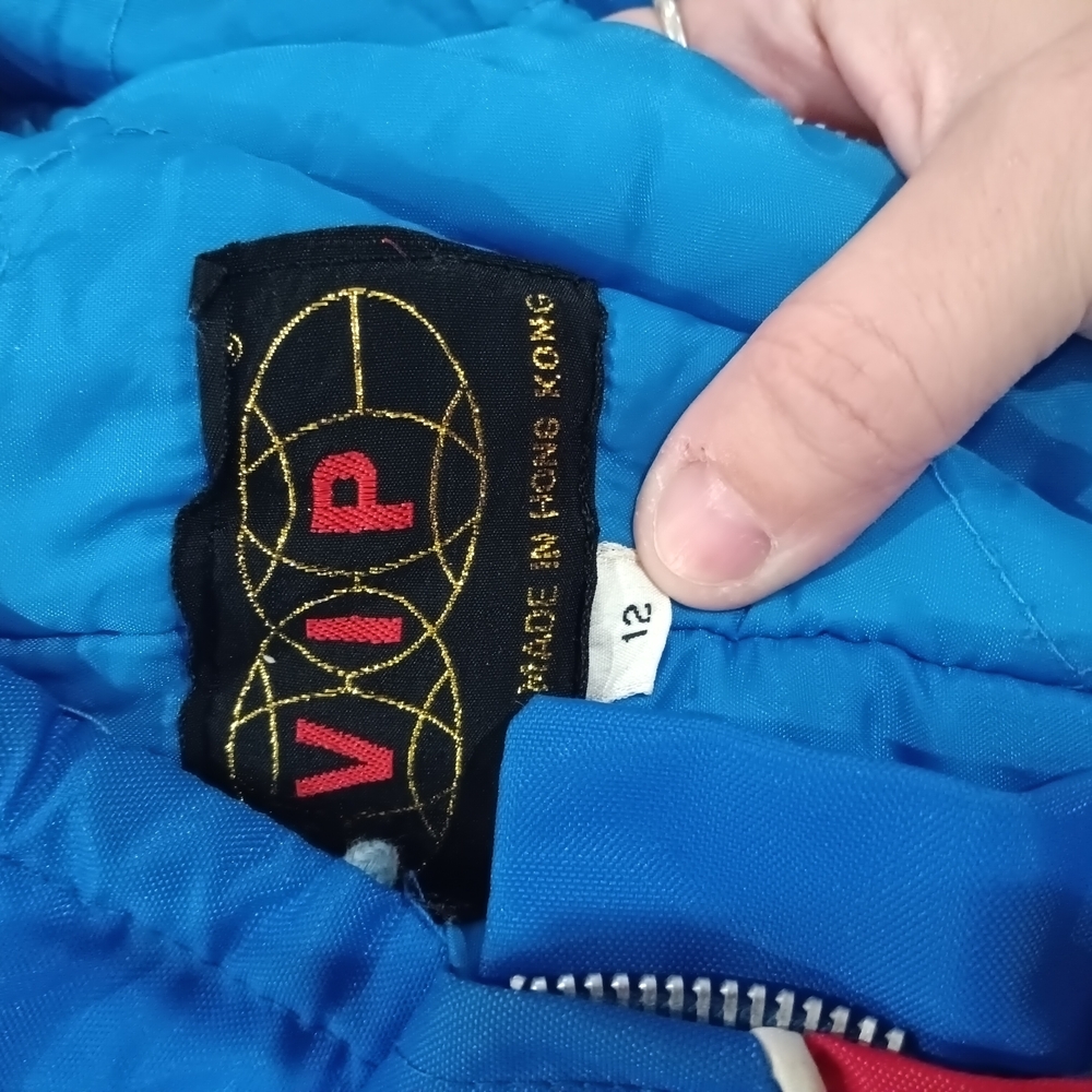 VIP Blue Snowsuit with Red Details - Picture 5 of 6